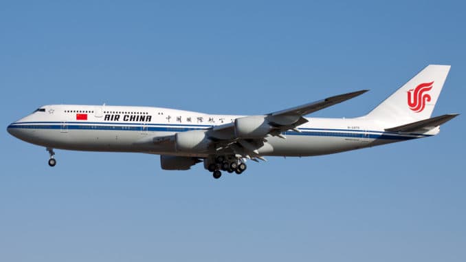 Boeing 747-8 der Air China