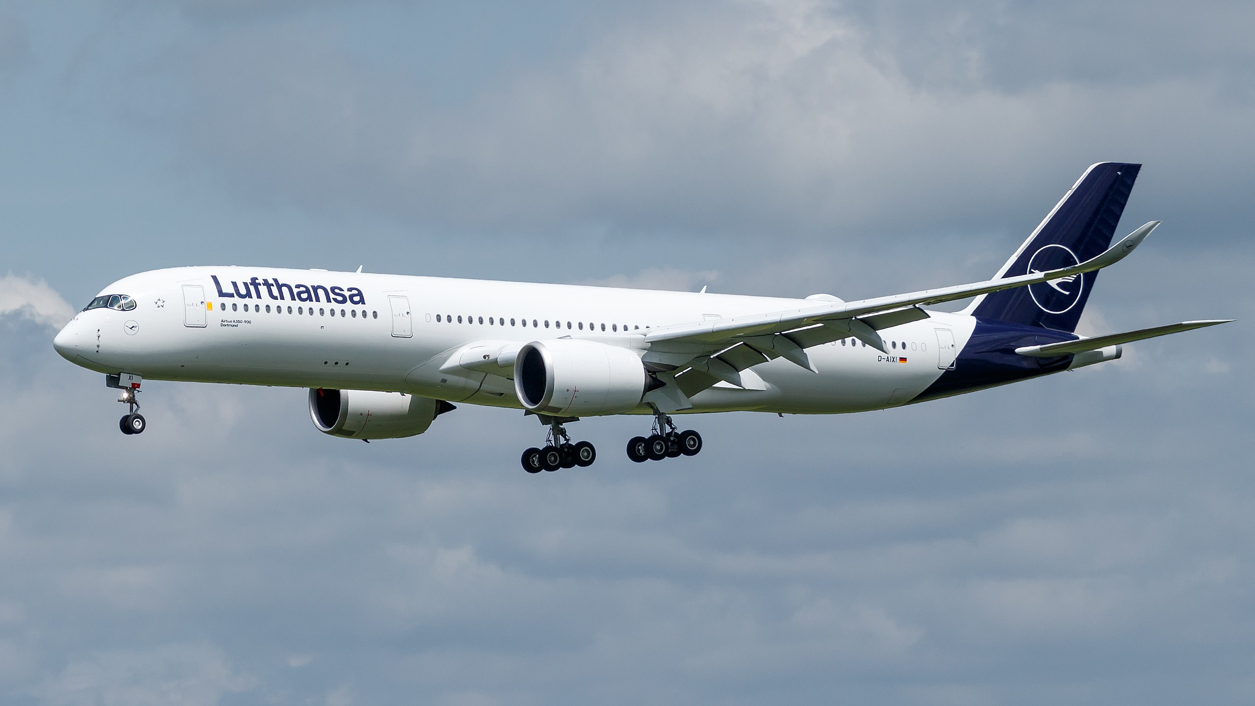 Airbus A350 of Lufthansa